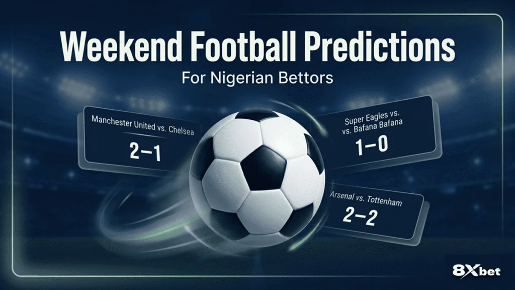 Weekend football predictions